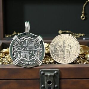 Silver Coin Pendant